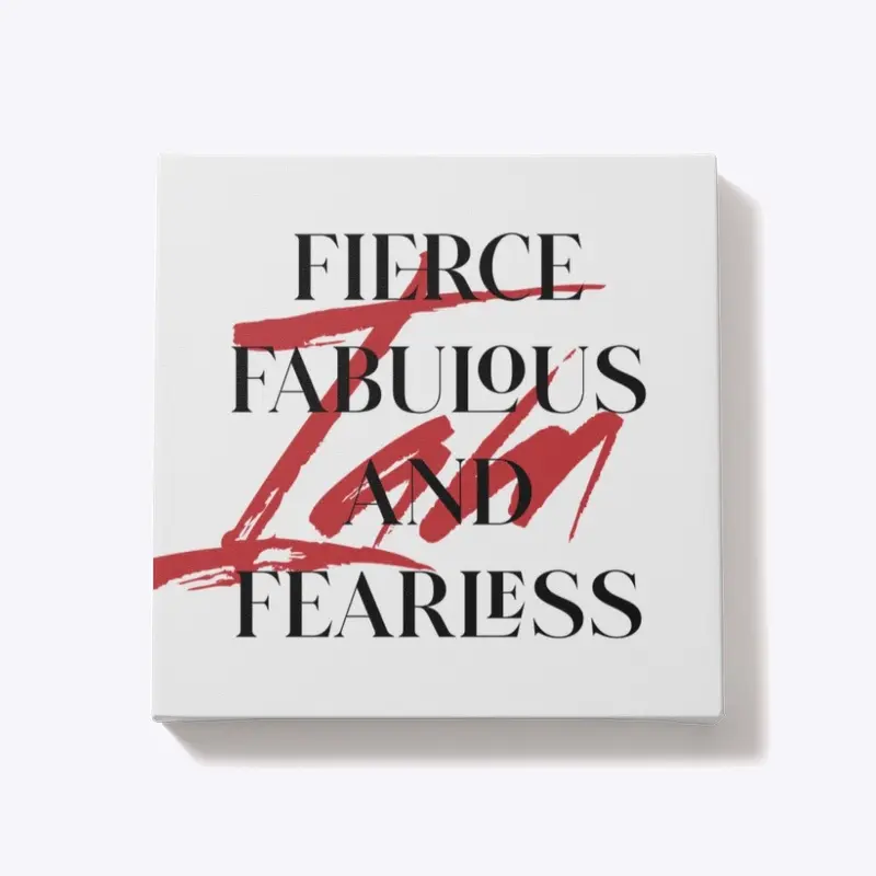 Fierce Fab Home Collection - Red