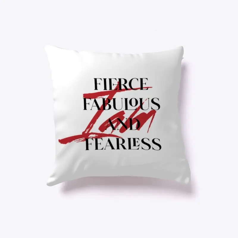 Fierce Fab Home Collection - Red